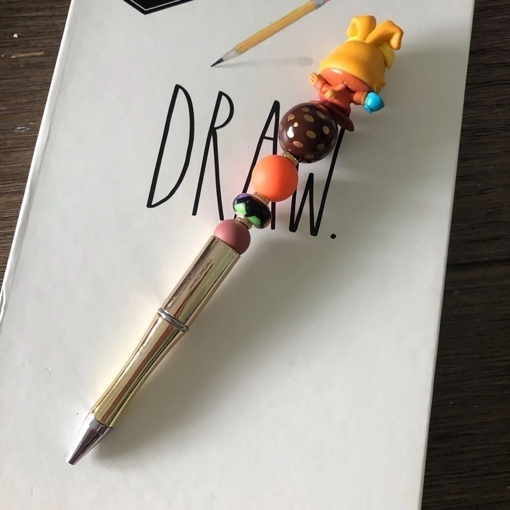 Disney Doorables: Alice in Wonderland: March Hare handmade beaded pen